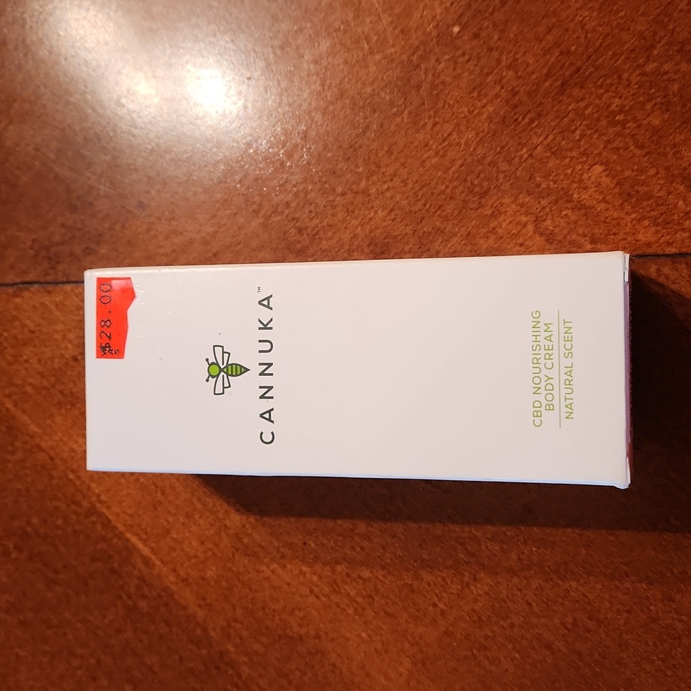 CANNUKA Nourishing Body Cream 3.2 oz Large Size- NEW in Box